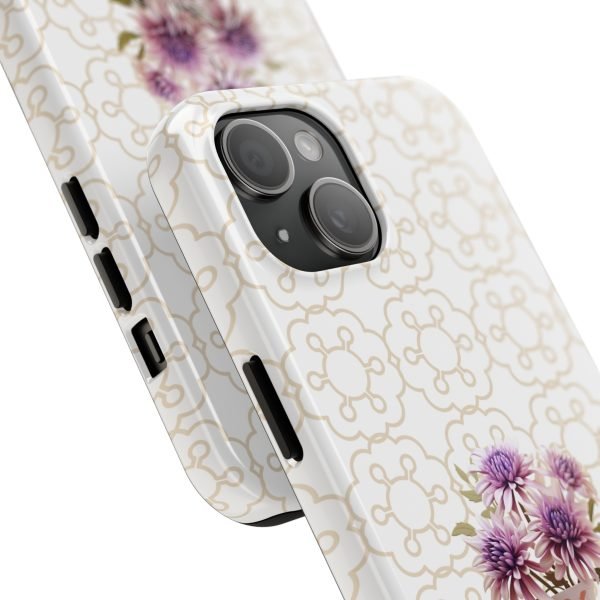 Birth Flower iPhone Cases | Sep Birth Flower: Aster | Name Customization - Image 87