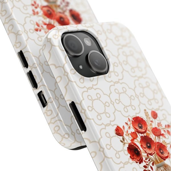 Birth Flower iPhone Cases | Aug Birth Flower: Poppy | Name Customization - Image 87