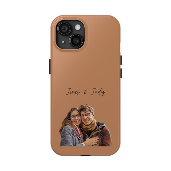 Custom Couple Photo iPhone Cases | Text Customization - Image 91