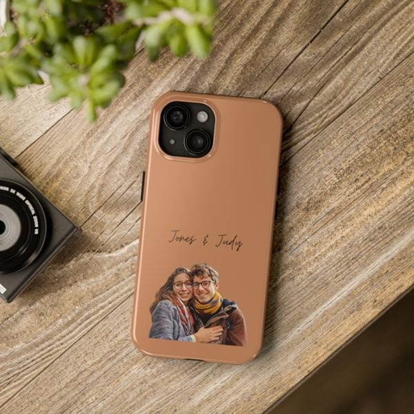 Custom Couple Photo iPhone Cases | Text Customization - Image 95