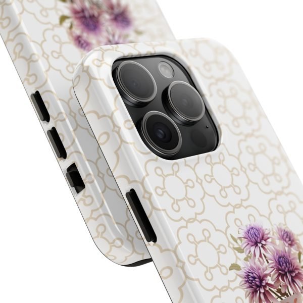 Birth Flower iPhone Cases | Sep Birth Flower: Aster | Name Customization - Image 92