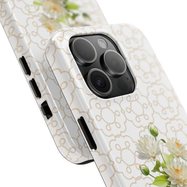 Birth Flower iPhone Cases | July Birth Flower: Water Lily | Name Customization - Image 92