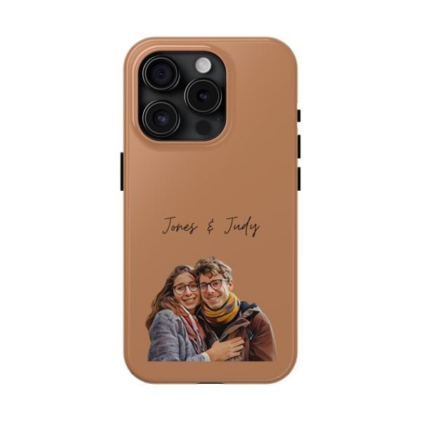 Custom Couple Photo iPhone Cases | Text Customization - Image 96
