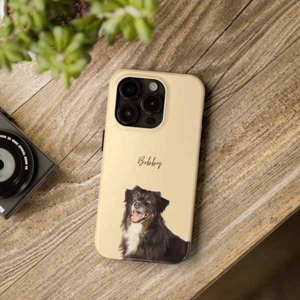 Custom Pet Photo iPhone Cases | Text Customization - Image 100