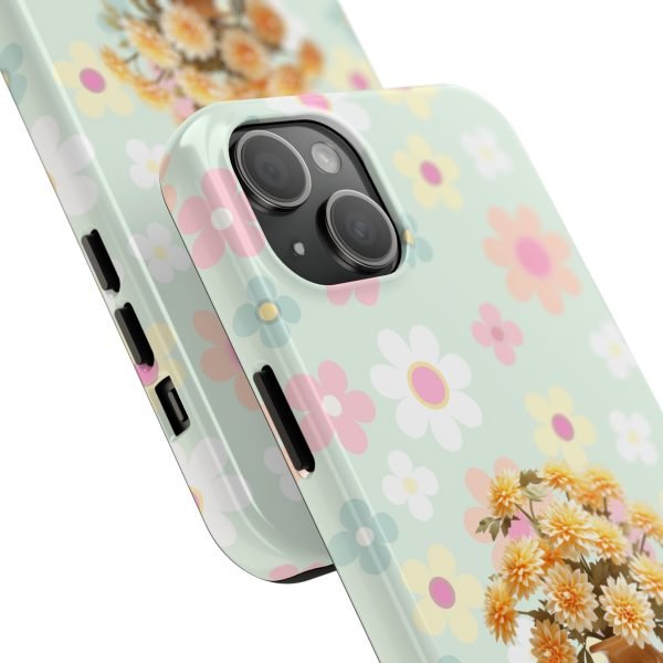 Birth Flower iPhone Cases | Nov Birth Flower: Chrysanthemum | Name Customization - Image 97