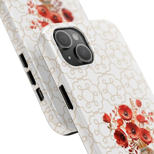 Birth Flower iPhone Cases | Aug Birth Flower: Poppy | Name Customization - Image 97