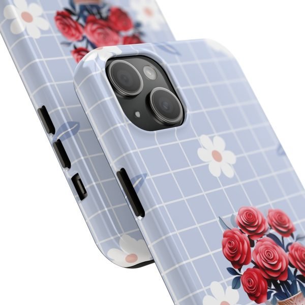 Birth Flower iPhone Cases | June Birth Flower: Rose | Name Customization - Image 102