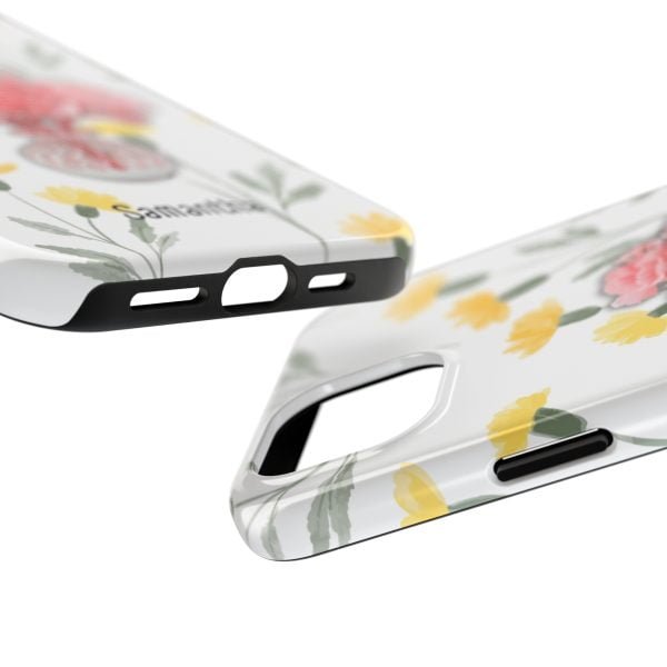 Birth Flower iPhone Cases | January Birth Flower: Carnation | Name Customization - Image 98