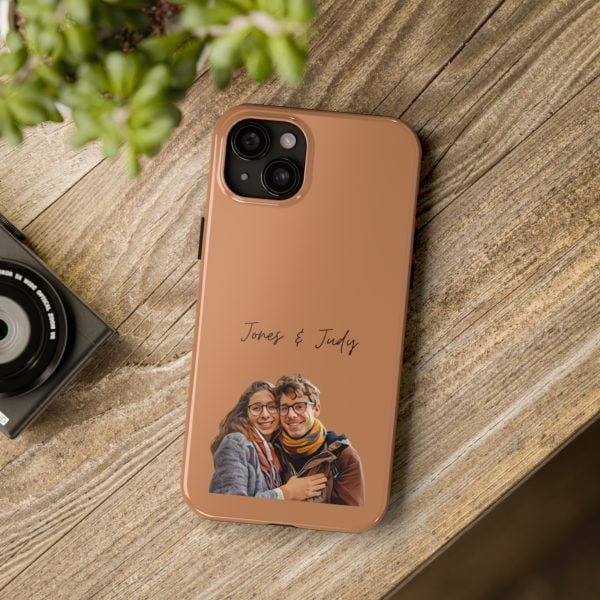 Custom Couple Photo iPhone Cases | Text Customization