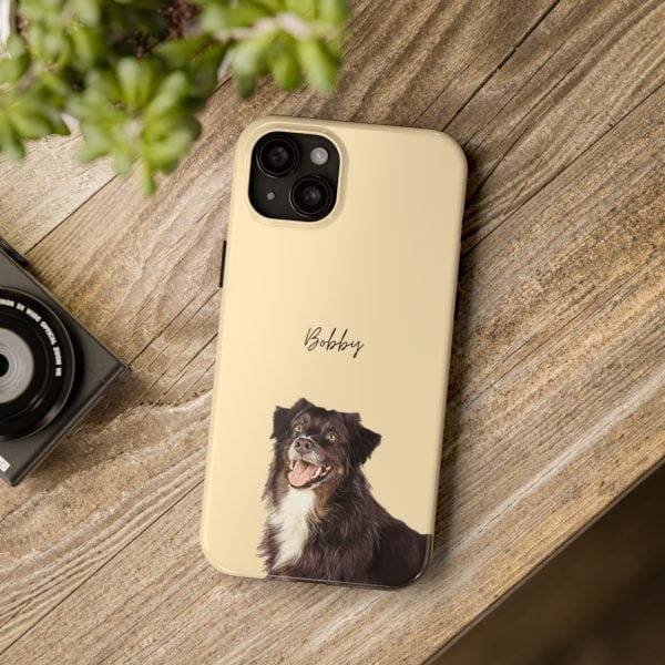 Custom Pet Photo iPhone Cases | Text Customization