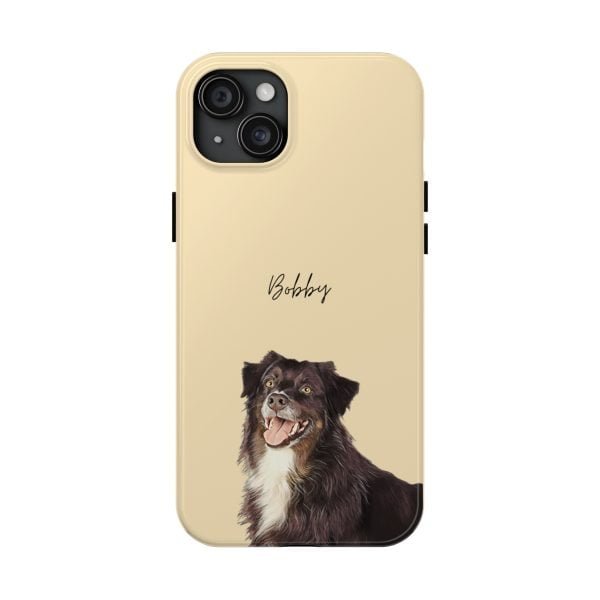 Custom Pet Photo iPhone Cases | Text Customization - Image 2