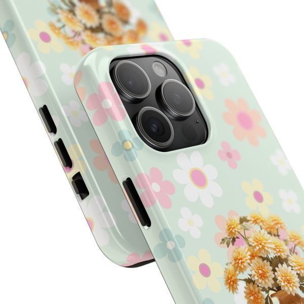 Birth Flower iPhone Cases | Nov Birth Flower: Chrysanthemum | Name Customization - Image 102