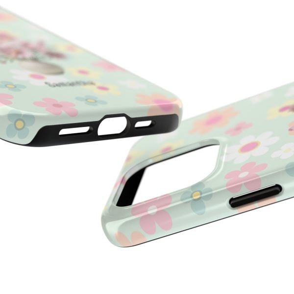 Birth Flower iPhone Cases | Oct Birth Flower: Cosmos | Name Customization - Image 4