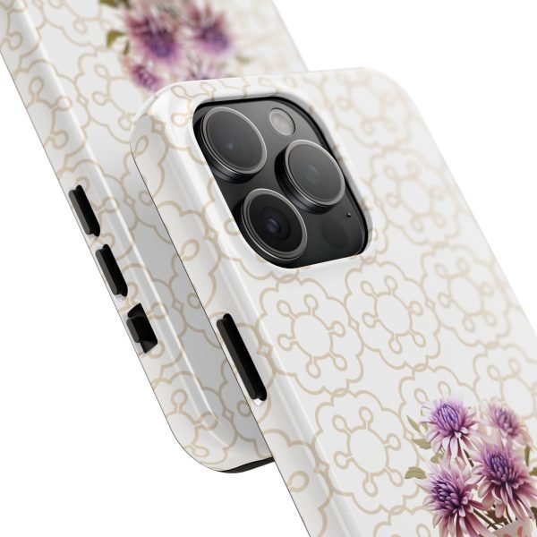 Birth Flower iPhone Cases | Sep Birth Flower: Aster | Name Customization - Image 102