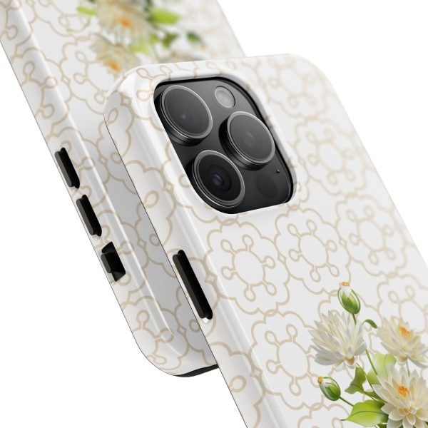 Birth Flower iPhone Cases | July Birth Flower: Water Lily | Name Customization - Image 102