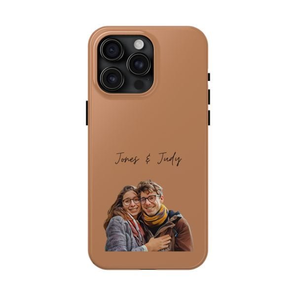 Custom Couple Photo iPhone Cases | Text Customization - Image 101
