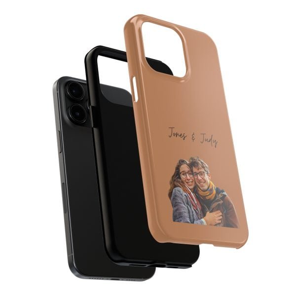 Custom Couple Photo iPhone Cases | Text Customization - Image 104