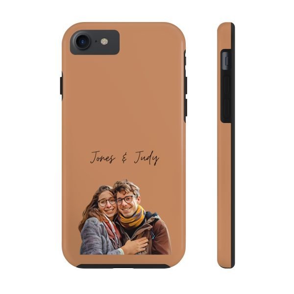 Custom Couple Photo iPhone Cases | Text Customization - Image 7
