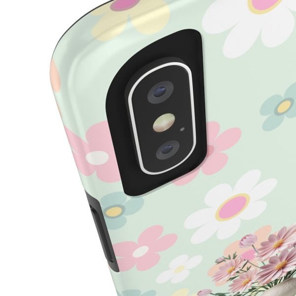 Birth Flower iPhone Cases | Oct Birth Flower: Cosmos | Name Customization - Image 10
