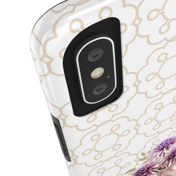 Birth Flower iPhone Cases | Sep Birth Flower: Aster | Name Customization - Image 11