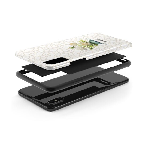 Birth Flower iPhone Cases | July Birth Flower: Water Lily | Name Customization - Image 9