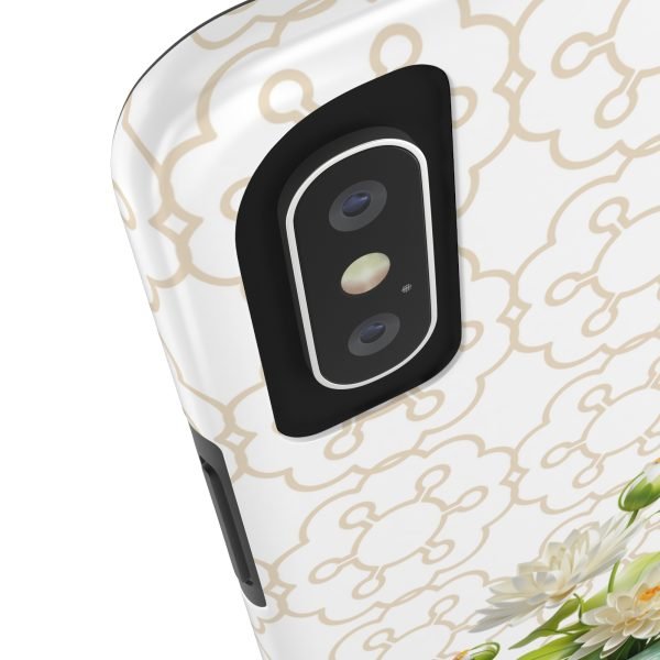 Birth Flower iPhone Cases | July Birth Flower: Water Lily | Name Customization - Image 10