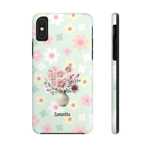 Birth Flower iPhone Cases | Oct Birth Flower: Cosmos | Name Customization - Image 8