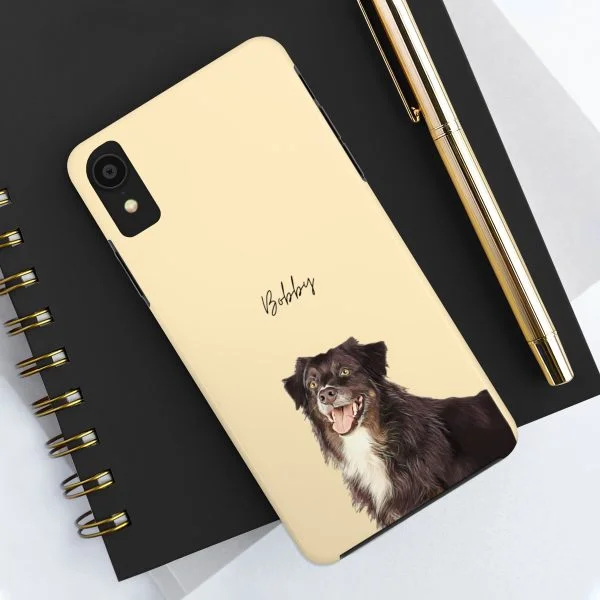 Custom Pet Photo iPhone Cases | Text Customization - Image 12