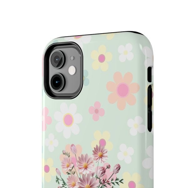 Birth Flower iPhone Cases | Oct Birth Flower: Cosmos | Name Customization - Image 20