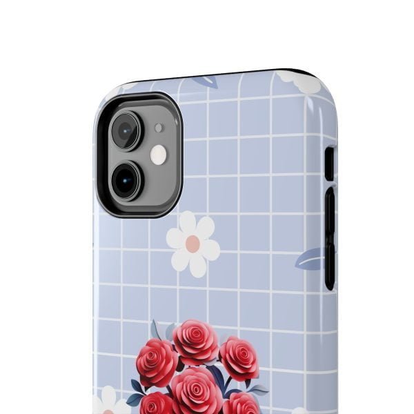 Birth Flower iPhone Cases | June Birth Flower: Rose | Name Customization - Image 20