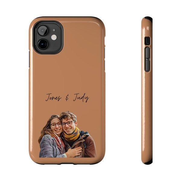 Custom Couple Photo iPhone Cases | Text Customization - Image 17