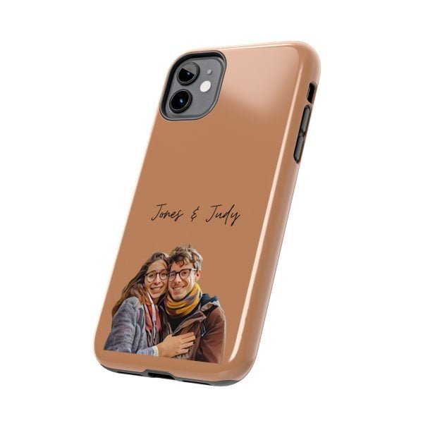 Custom Couple Photo iPhone Cases | Text Customization - Image 19