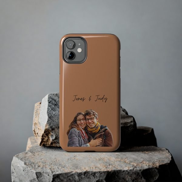Custom Couple Photo iPhone Cases | Text Customization - Image 21