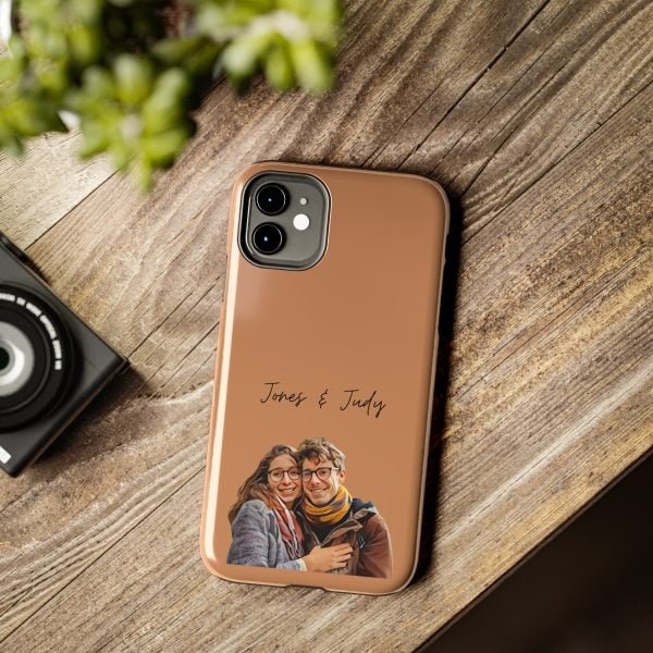 Custom Couple Photo iPhone Cases | Text Customization - Image 22