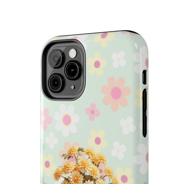 Birth Flower iPhone Cases | Nov Birth Flower: Chrysanthemum | Name Customization - Image 27