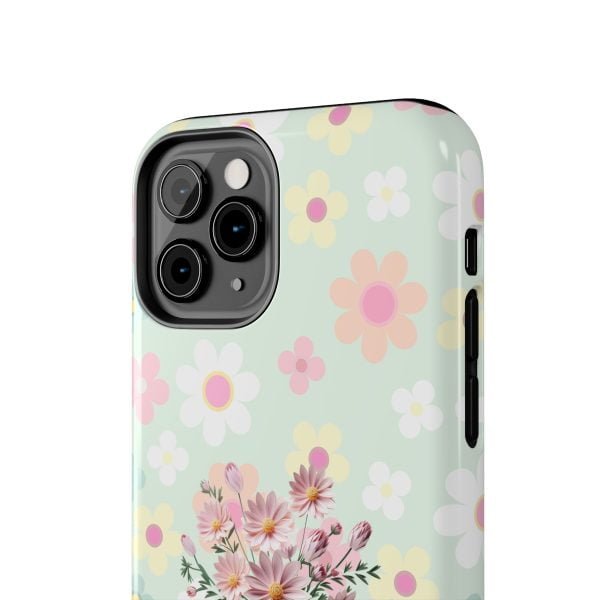 Birth Flower iPhone Cases | Oct Birth Flower: Cosmos | Name Customization - Image 26