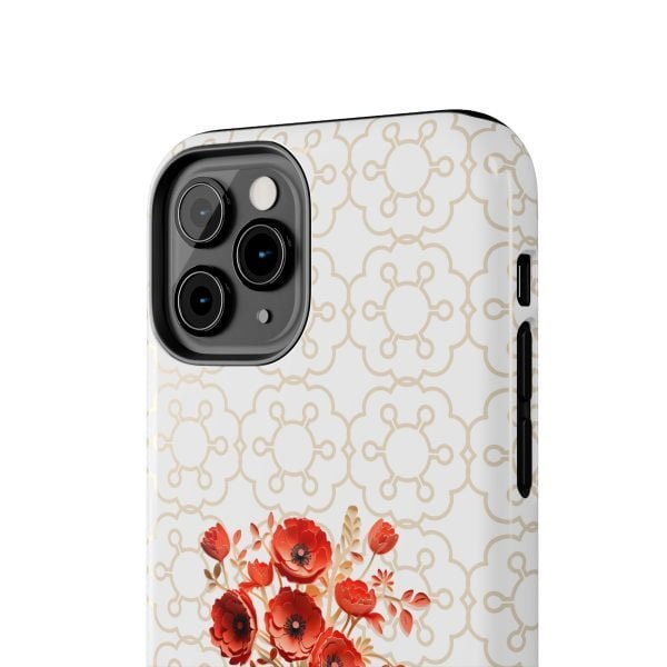 Birth Flower iPhone Cases | Aug Birth Flower: Poppy | Name Customization - Image 21