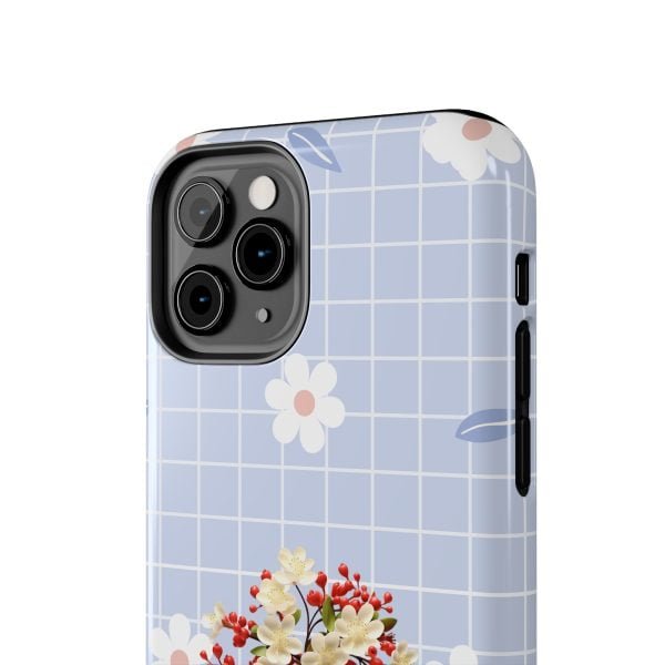 Birth Flower iPhone Cases | May Birth Flower: Hawthorn | Name Customization - Image 21