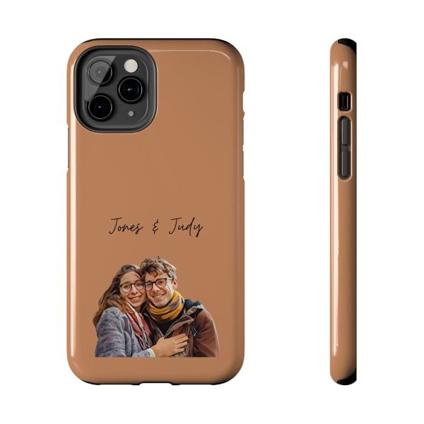 Custom Couple Photo iPhone Cases | Text Customization - Image 23