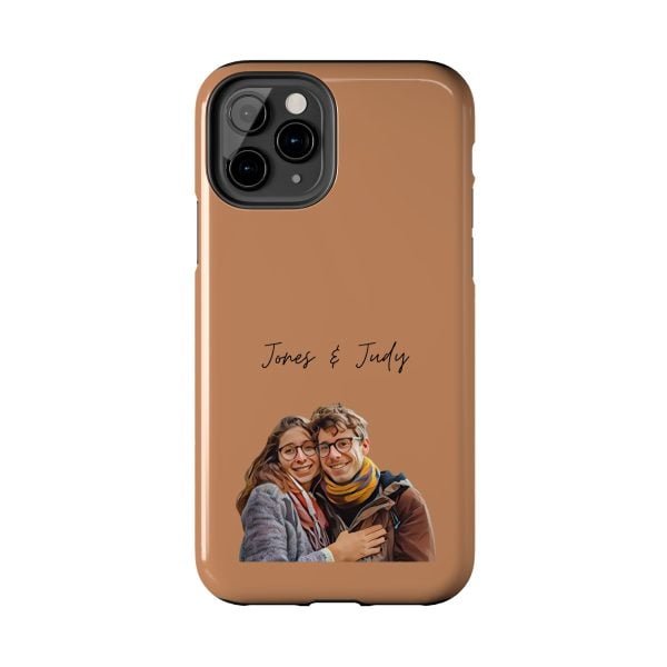 Custom Couple Photo iPhone Cases | Text Customization - Image 24