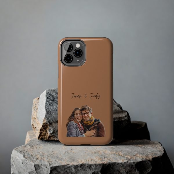 Custom Couple Photo iPhone Cases | Text Customization - Image 27