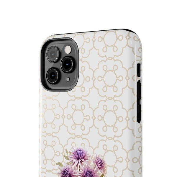Birth Flower iPhone Cases | Sep Birth Flower: Aster | Name Customization - Image 33