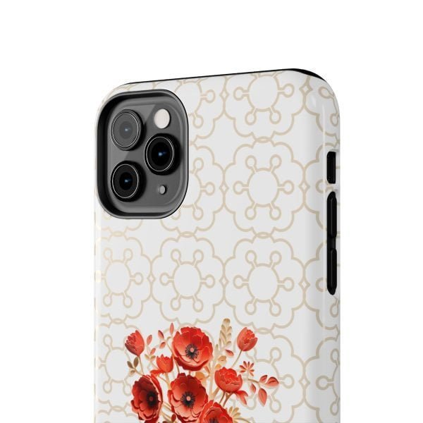 Birth Flower iPhone Cases | Aug Birth Flower: Poppy | Name Customization - Image 27