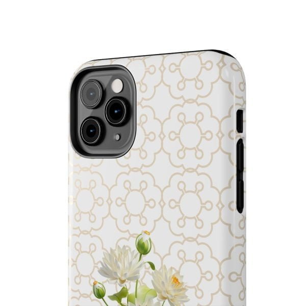 Birth Flower iPhone Cases | July Birth Flower: Water Lily | Name Customization - Image 32