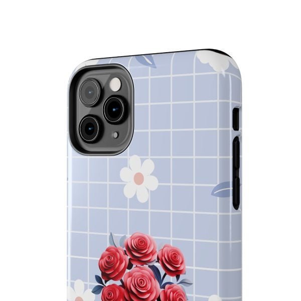 Birth Flower iPhone Cases | June Birth Flower: Rose | Name Customization - Image 32