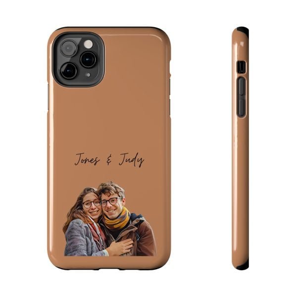 Custom Couple Photo iPhone Cases | Text Customization - Image 29