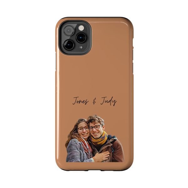 Custom Couple Photo iPhone Cases | Text Customization - Image 30