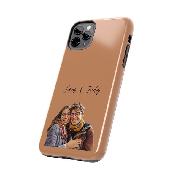 Custom Couple Photo iPhone Cases | Text Customization - Image 31