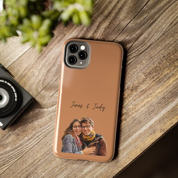 Custom Couple Photo iPhone Cases | Text Customization - Image 34