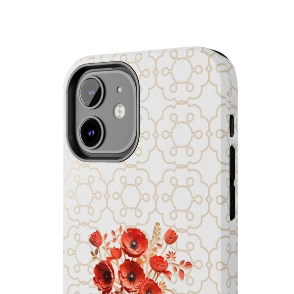 Birth Flower iPhone Cases | Aug Birth Flower: Poppy | Name Customization - Image 33